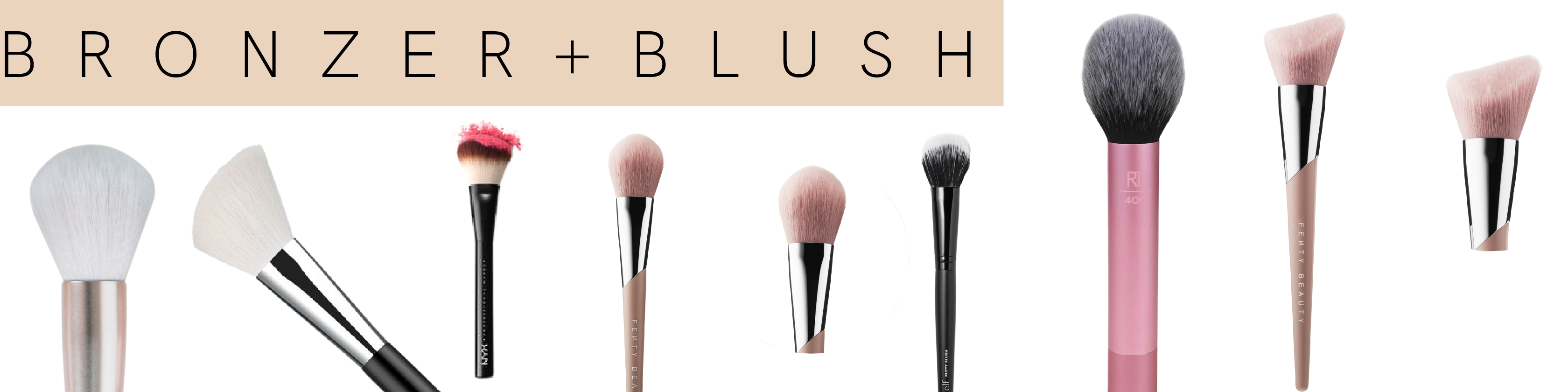 bronzer brushes