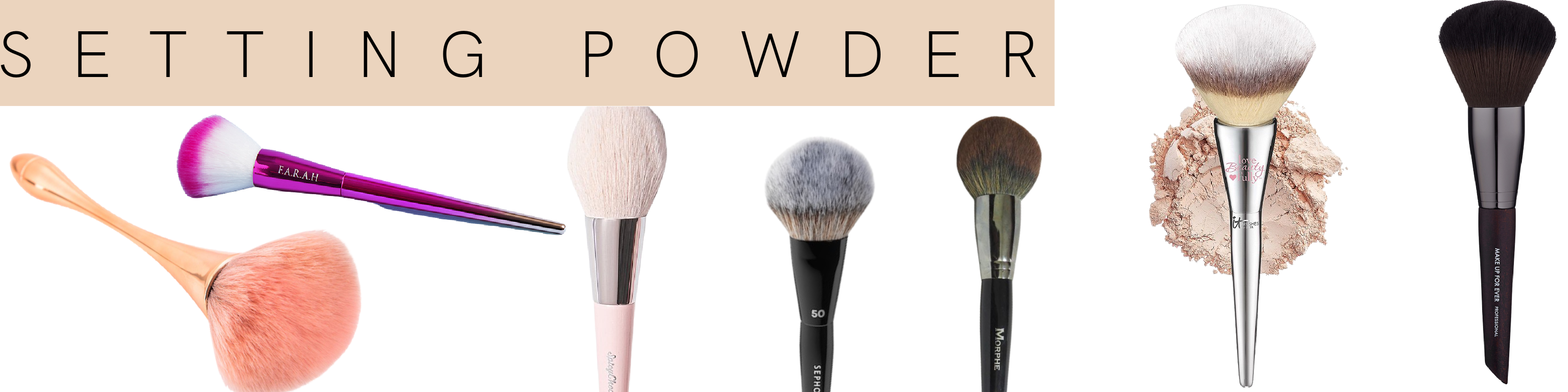 powder brushes