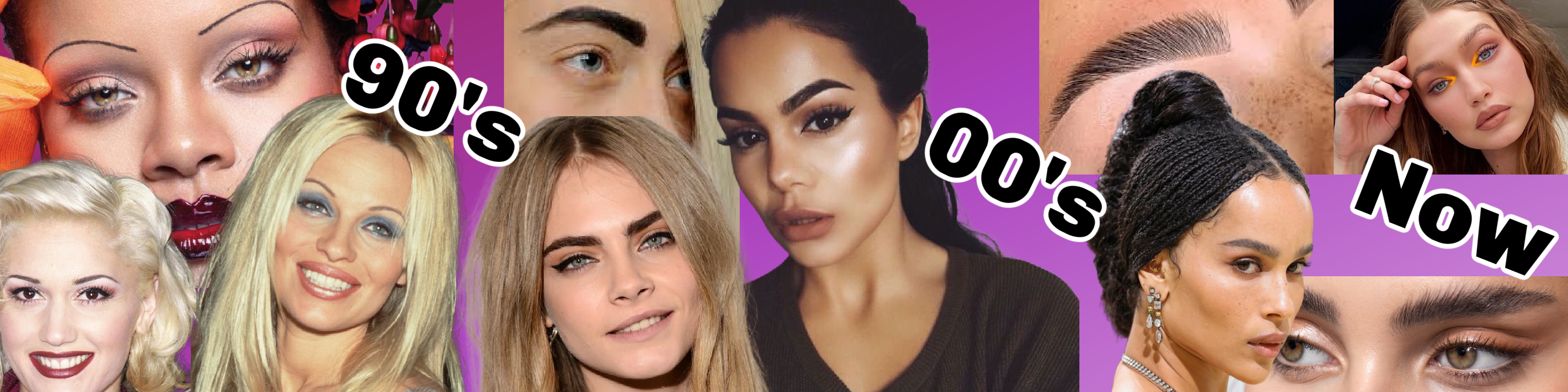 eyebrow chart1 brow trends over the years