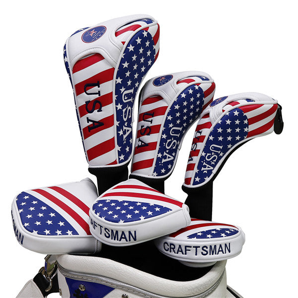 Craftsman_Golf_USA_Flag_Long_Neck_Sock_Golf_Head_Cover